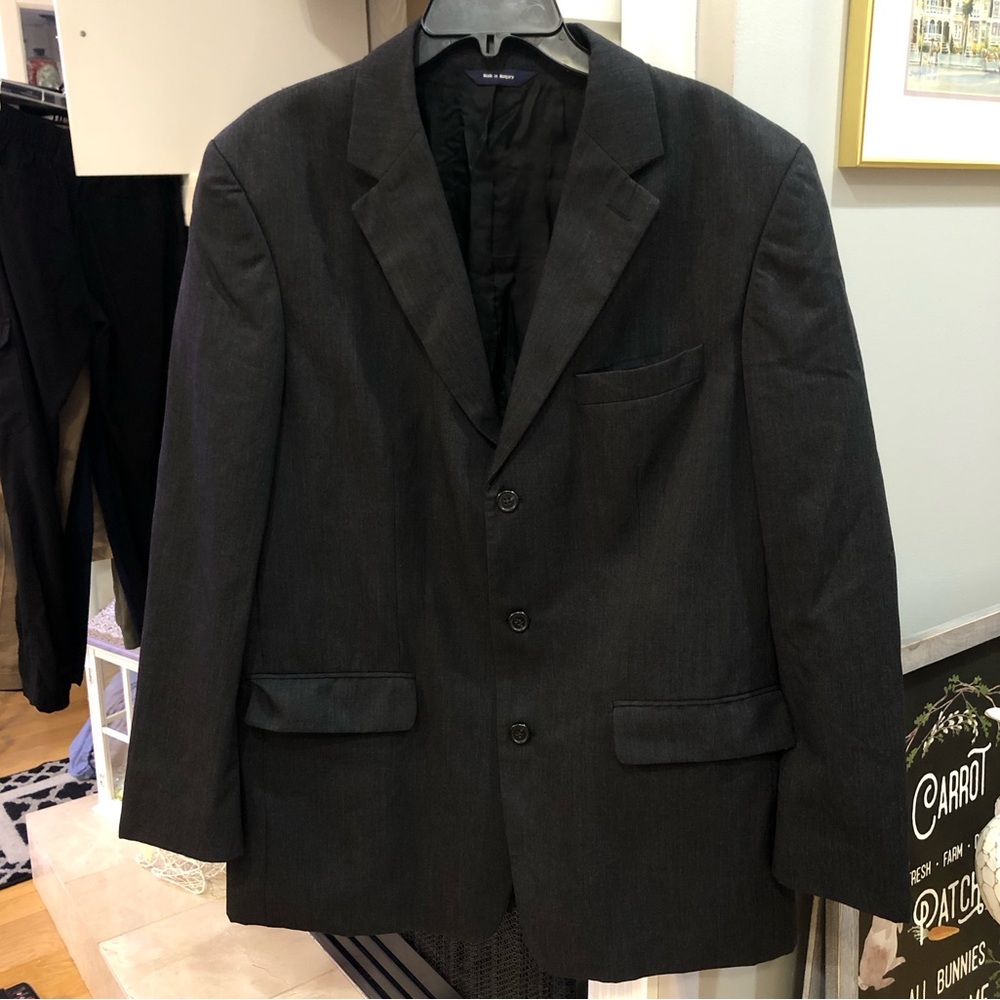 VTG J Crew Men’s 100% Wool Suit Blazer Sport Business Professional Coat Jacket